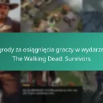 Nagrody za osiągnięcia graczy w wydarzeniu The Walking Dead: Survivors