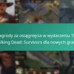 Nagrody za osiągnięcia w wydarzeniu The Walking Dead: Survivors dla nowych graczy