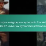 Nagrody za osiągnięcia w wydarzeniu The Walking Dead: Survivors w wyzwaniach przetrwania