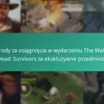 Nagrody za osiągnięcia w wydarzeniu The Walking Dead: Survivors za ekskluzywne przedmioty