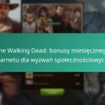 The Walking Dead: bonusy miesięcznego karnetu dla wyzwań społecznościowych