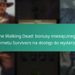 The Walking Dead: bonusy miesięcznego karnetu Survivors na dostęp do wydarzeń