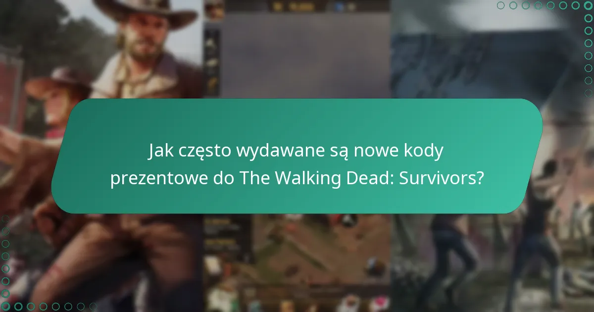 Jak zrealizować kody prezentowe w The Walking Dead: Survivors?