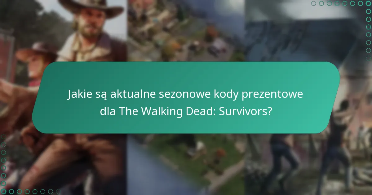 Jakie specjalne wydarzenia są związane z kodami prezentowymi w The Walking Dead: Survivors?