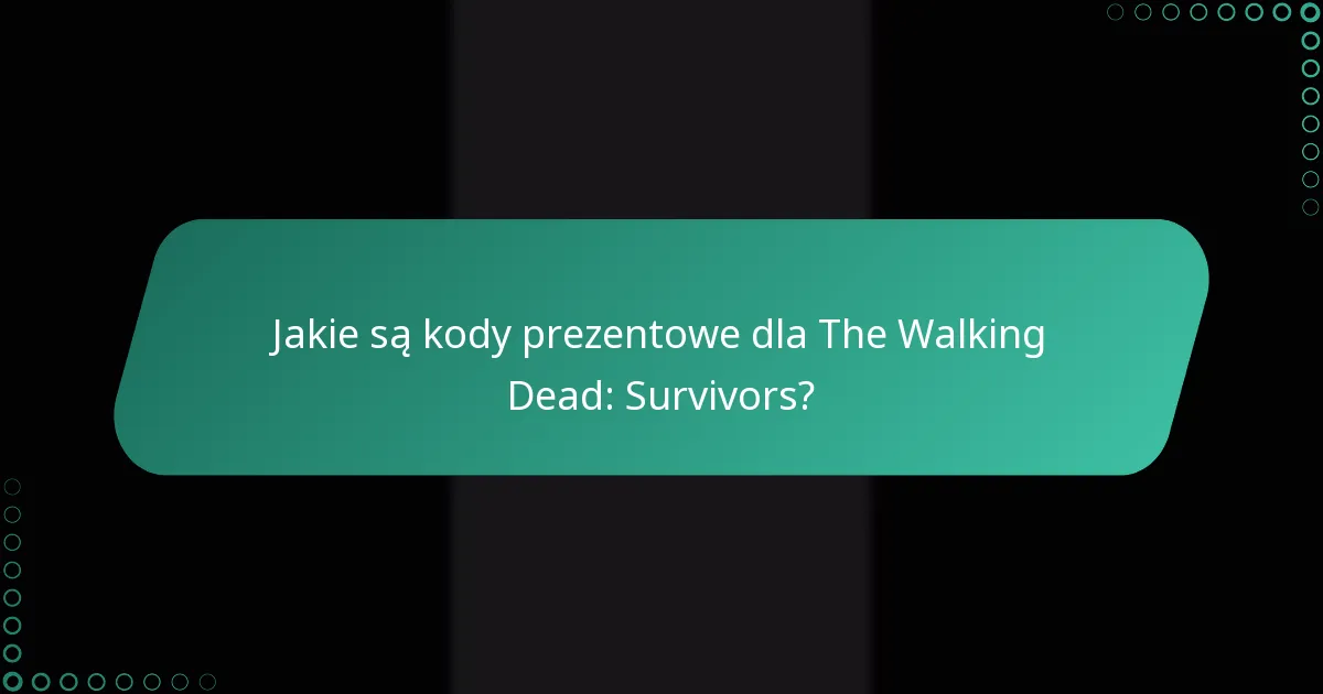 Jakie wydarzenia są związane z kodami prezentowymi?